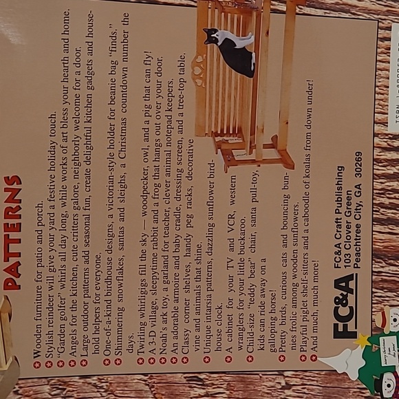 Vintage 412 Woodworking Patterns Book - Picture 5 of 16